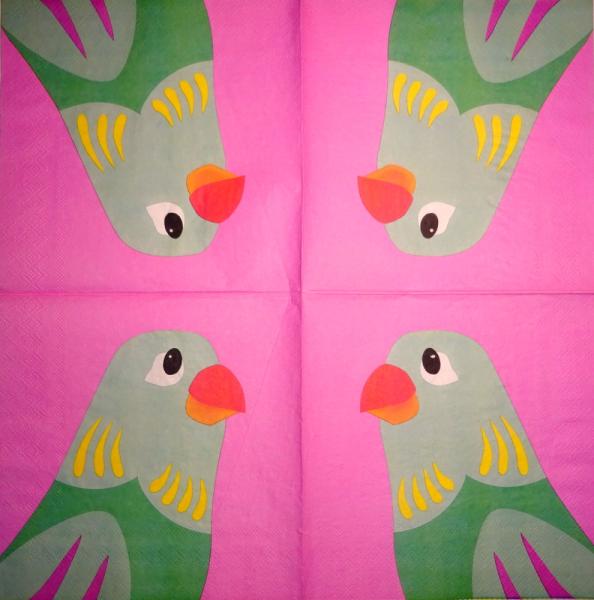 074 Papagei - 3-lagig - CS